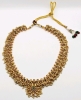 Stunning and Intricate Indian-Style Gold Tone Wedding Necklace & 4 Pairs of Earrings. - 2