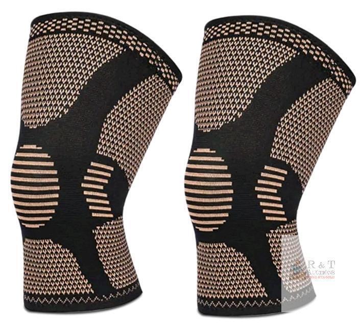 Two (2) New Bael Wellness XL Men & Women Knee Braces for knee Support, Pain and Sports .