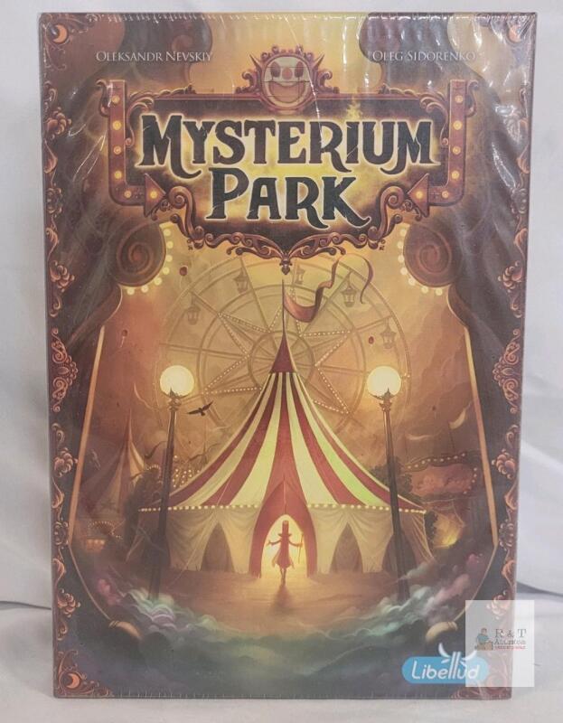 New , Sealed - Mysterium Park Board Game - 2-6 Players - Cooperative Family Board Game - 28 Minutes of Gameplay - Games for Family Game Night - For Kids and Adults Ages 10+