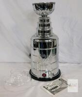 Stanley Cup Hot Air Popcorn Maker . Measures 17" tall . Tested Powers Up , Not Tested Beyond Power Up