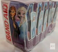 Band-Aid Disney Frozen II Adhesive Bandages, 20 ct Per Box, 6 Boxes, Assorted Sizes, Latex-Free