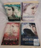 The Iron Fey Series by Julie Kagawa - 4 Book Paperback Set: Iron King, Daughter, Queen, Knight