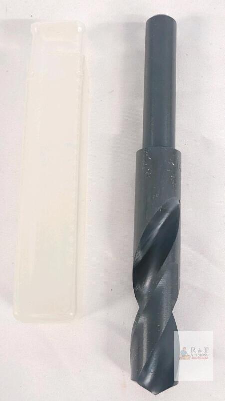 &frac34;"&times;3 ⅜"HSS Twist Drill Bit, Jobber Length, Straight Shank, Black Oxide, in Plastic Case