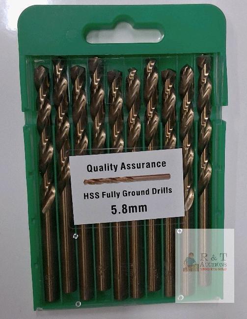 NEW Fully Ground HSS Drill bits