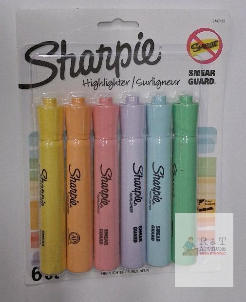 NEW Sharpie Highlighters 6 ct