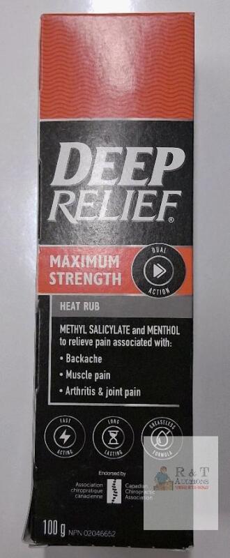 Deep Relief Maximum Strength Heat Rub