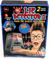 New Classic Play Games Lie Detector II &ndash; Electronic Polygraph Game with Biting Finger Mode and Electric Shock Feature requires batteries