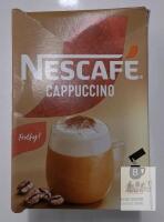 Nescaf&eacute; Cappuccino Instant Coffee Mix, 8 Sachets, 0.49 oz Each, Best Before 03/2027, Lot 535510919
