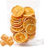 [bb 05/2026] New Mkostlich Dried Orange Slices, 3.52oz/100g Dehydrated Orange Slices, Natural Dried Oranges for Cocktails/Christmas Decor/Candles/Crafts, No Sugar Added