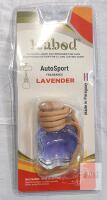 Kabod AutoSport Lavender Scent Hanging Liquid Car Air Freshener 10ml Glass Bottle, Paraguay