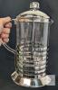 Lidded Coffee & Tea Tins 6.5" Tall & 9" Tall French Press - 3