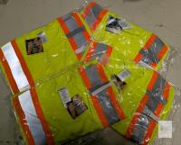 4 New Adult XL Kamazu Long Sleeve Safety Shirt