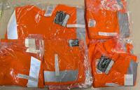 5 Kamazu GlowActive HVZ1000-19 High Visibility Safety Shirt, Short Sleeve, Orange, 2XL