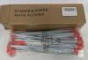 New ABCCANOPY Tent Stakes Camping Tent Stakes, 10pc-Pack (Orange) - 3