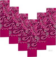 New 6-Pack Every-Ville 100% Cotton Bandanas Gift Set &ndash; 22x22 Inch Paisley Head Wraps form Men & Women, Neck & Face Scarves