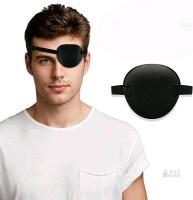 34 New Adult-Size Eye Patcheswith Adjustable Elastic Strap, Soft Single Eye Mask for Amblyopia Lazy Eye Treatment, Cosplay, Costume & Daily Use,