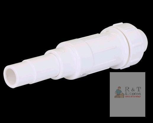 New 345RC300 | EVERFLOW 3" PVC REPAIR COUPLING EXPANDS FROM 14-3/4" to 18-3/4" NSF APPROVED 150 PSI @ 73 DEG. F. | Everflow