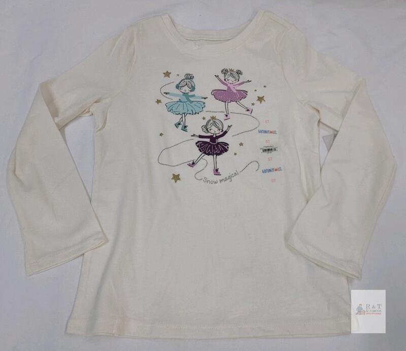 New - Girls Sz 5t Long Sleeve Shirt