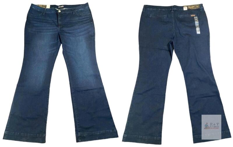 New Size 5/6 x 30" Inseam Women's WRANGLER Retro Mae Wide Leg Jeans - 1009MWWAB