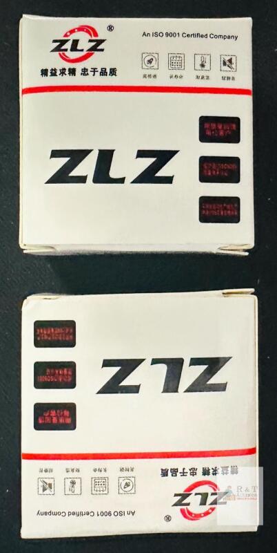 ZLZ 3201-2RS Double Row Angular Contact Ball Bearing, 12mm x 32mm x 15.9mm, Sealed, Harbin