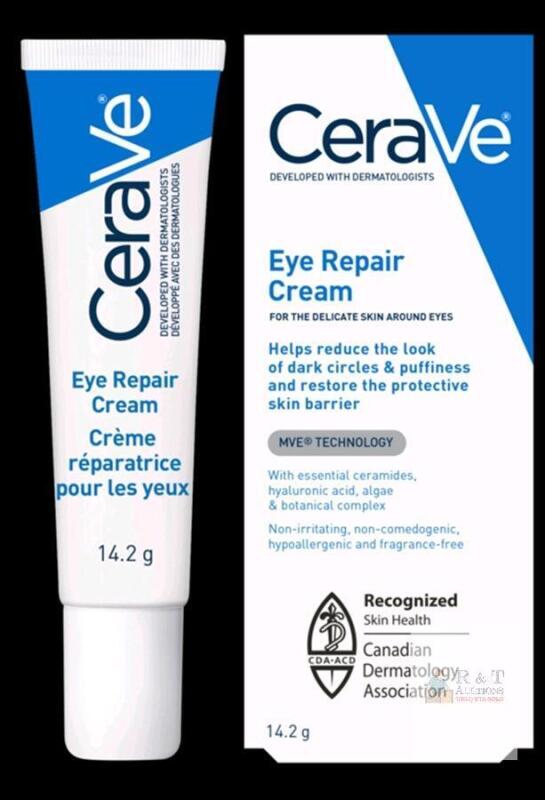 New CeraVe Eye Repair Cream | Eye Cream for Dark Circles and Puffiness | Fragrance Free | 14.2g
