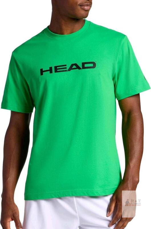 New Size MEDIUM Men&rsquo;s HEAD Graphic Crewneck T-Shirt, Standard Fit, Soft Cotton-Polyester Jersey Material, Andean Toucan Green