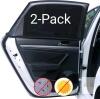 New 2-Pack Universal Car Window Screens - Protect Against Insects & UV Light, Mesh Window Screen Privacy Car Window Covers Net for Camping