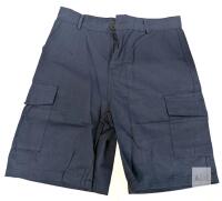 New Size MED Women's Cotton Linen Blend Lightweight Cargo-Style Shorts