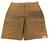 New Size MED Women's Cotton Linen Blend Lightweight Cargo-Style Shorts