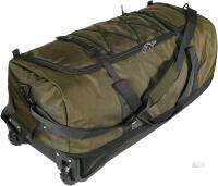 New Bagenerous 110L Expandable Soft-Sided Foldable Duffle Bag with 2 Rubber Wheels, Packable 32&rdquo; Rolling Carry-On with Multi-Pockets & Compartments, Army Green