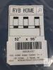 RYB HOME 52" x 95" Navy Blue Outdoor Curtain Panels, 2-Pack, Grommet Top, Water & UV Resistant - 3