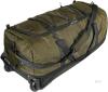 New Bagenerous 110L Expandable Soft-Sided Foldable Duffle Bag with 2 Rubber Wheels, Packable 32&rdquo; Rolling Carry-On with Multi-Pockets & Compartments, Army Green