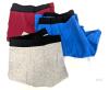 New Size MED YESWEL Incontinence Underwear Long Leg For Men, 100ML Absorbent Cotton Washable Leak-Proof Reusable Boxer Brief 3 Pack - 3