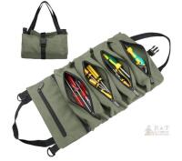 New - BAQRAXIA Small Tool Bag, Roll Up Small Tools Box Storage, Heavy Duty Tool Organizer .