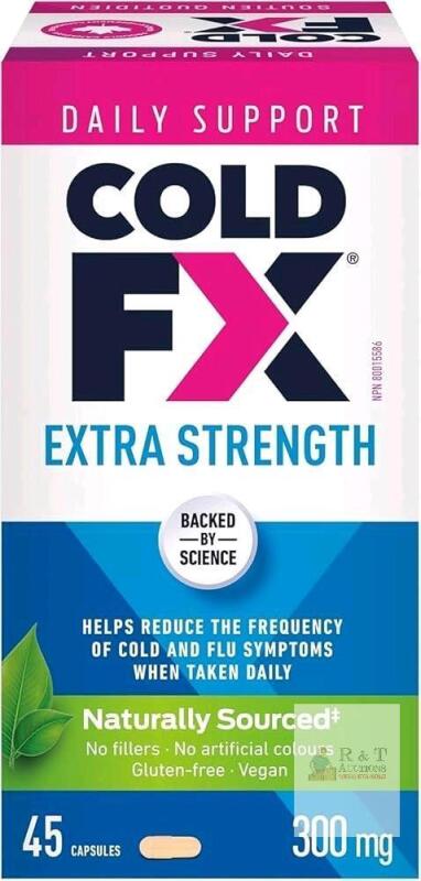[exp 2028] New COLD-FX Extra Strength, Helps reduce the frequency of Cold and Flu Symptoms when taken daily, Formula contains uniquely derived extract from North American Ginseng, 50% more active ingredient compared to COLD-FX Daily Support Regular Streng