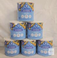 Gerber Lil' Crunchies Mild Cheddar, 6 Pack, 1.48oz Tubs, Non-GMO, 12+ Months, Sealed