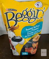 Purina Beggin' Dog Treats, Peanut Butter & Bacon Flavor, 25oz (708g), Best Before Mar 2027