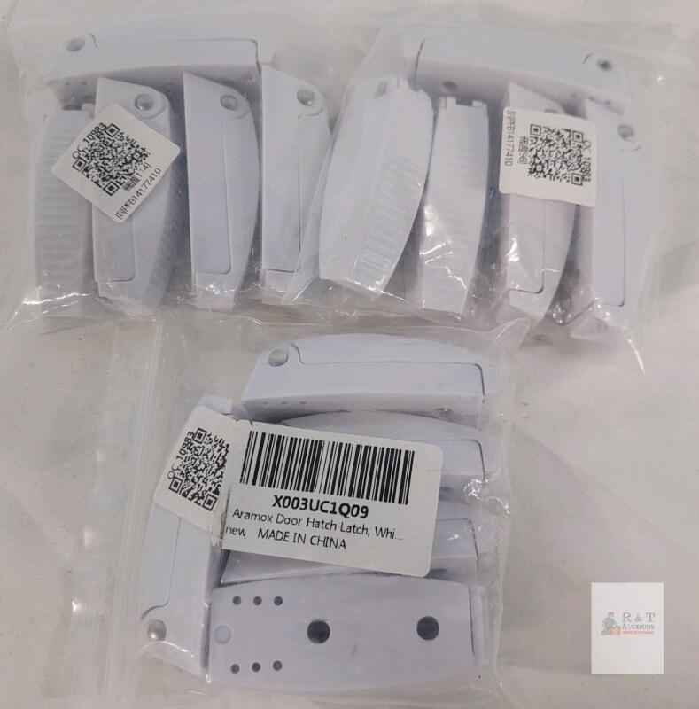 15 New Aramox Door Hatch Latch, White Door Catch Holder Latch for RV Motorhome Traile Travel Baggage .
