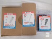 Kozelo Socket Head Cap Screws, 3/8"-16x1", M5-0.8x60mm & #6-32x1/2", Qty: 145, 304SS & Carbon Steel