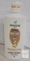 Pantene PRO-V Daily Moisture Renewal 2-in-1 Shampoo + Conditioner, 17.9 fl oz, Paraben-Free