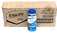[exp 08/2025] New 24-Pack ENSURE Chocolate Regular Supplement Shakes, 235ml ea