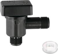 New RV Vacuum Breaker Check Valve, Plastic RV Black Tank Valve with PTFE Tape RV Backflow Preventer RV Water Check Valve for b&b Model 571 Check Valve