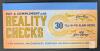 New "Reality Checks" 30 Tear-Out Fill-in-the-Blanks Kudos Tickets For General Awesomeness