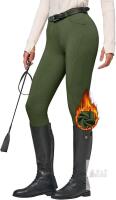 New Size XL Women's WILLIT Women's Fleece Riding Breeches Winter Horse Riding Pants Tights Equestrian Thermal Schooling Tights