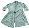 New Size XL Celadon Lightweight Women Kimono Robe, Knee Length Robe Maternity, Hospital Stay, Soft Sleepwear V-Neck Loungewear - 2