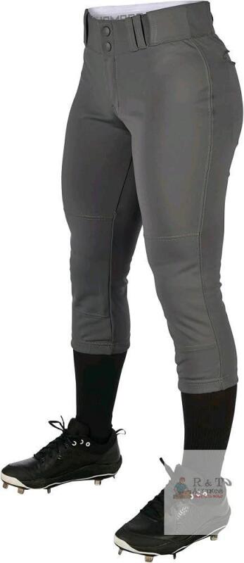 New Size MED Girls' CHAMPRO Tournament Traditional Low-Rise Softball Pants
