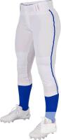 New Size XL Girls' CHAMPRO Tournament Low-Rise Youth Softball Pants with BraidTournament Traditional Low Rise Pant w/Braid