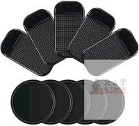 New 10pack Reusable Silicone Sticky Anti-Slip Gel Pads Magic Gel Mat Stick to Car Dashboard Glass Mirrors Metal Tile Wall Kitchen Cell Phone Stand Recipe Holder Non-Slip Rug Pet Bowl Mat Pad