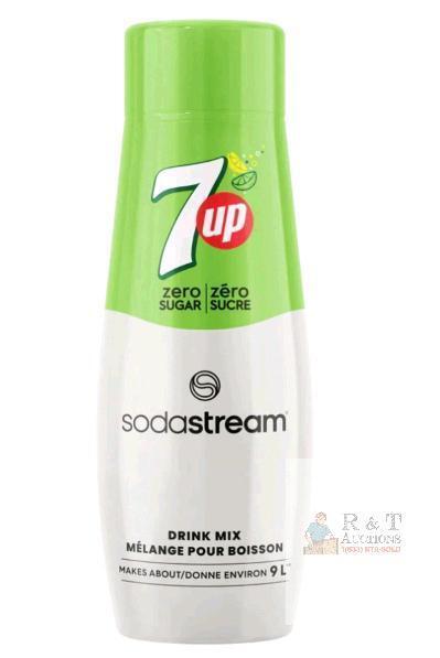 New , Sealed - 7up Zero Stream Sodastream Drink Mix , 440ml . EXP 2026 DEC