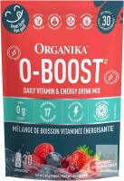 [Exp 2026 / 06] New Organika O-Boost- Daily Vitamin and Energy Drink Mix- Berry Burst Flavour, Sugar-Free, 17 Vitamins and Minerals, Electrolyte Balance, Antioxidants, Immune Support- 30 x 8g sachets